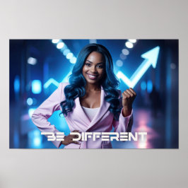 BE DIFFERENT POSTER