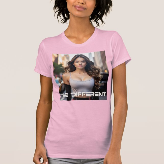 BE DIFFERENT T-Shirt (Vorderseite)