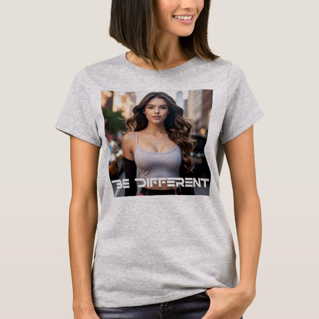 BE DIFFERENT T-Shirt (Vorderseite)