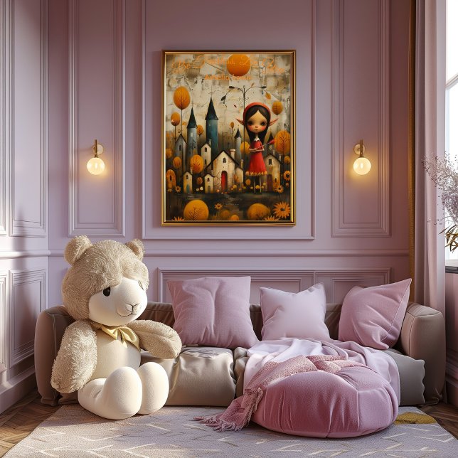 Be Fearless, Be You - Póster Inspirador para Niños Poster (Von Creator hochgeladen)