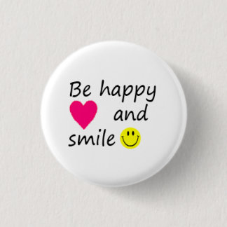 Be happy button