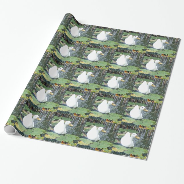 Be Happy Duck Geschenkpapier (Ungerollt)