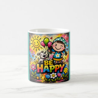 Be Happy Mug Kaffeetasse