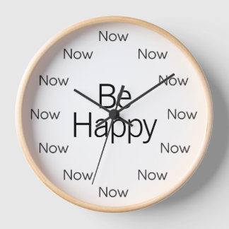 Be Happy Now ist Zen™ Watch Uhr