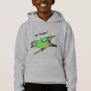 Be Happy Paprot Hoodie