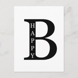 Be Happy Postkarte