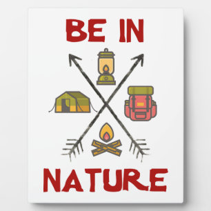 Be In Nature Fotoplatte
