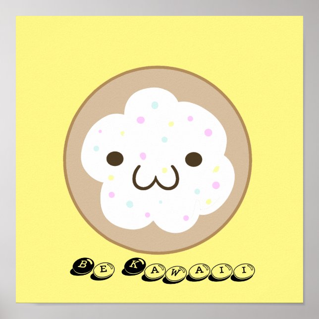 Be Kawaii Poster (Vorne)