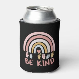 Be Kind ASL III - Amerikanische Gebärdensprache Dosenkühler
