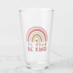 Be Kind ASL III - Amerikanische Gebärdensprache Glas