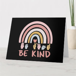 Be Kind ASL III - Amerikanische Gebärdensprache Karte