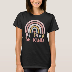 Be Kind ASL III - Amerikanische Gebärdensprache T-Shirt