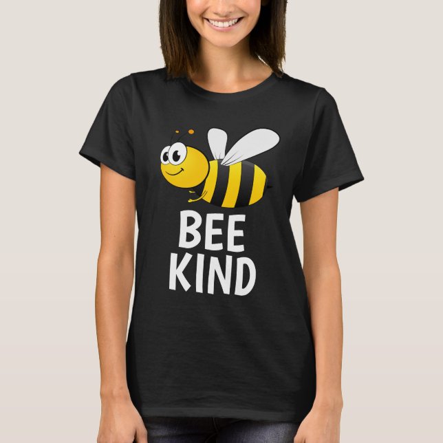 BE KIND BUMBLEBEE LADIES T - SHIRT T - SHIRT (Vorderseite)