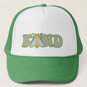 BE KIND inspirierende motivierend Biene Truckerkappe