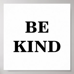 Be Kind Poster