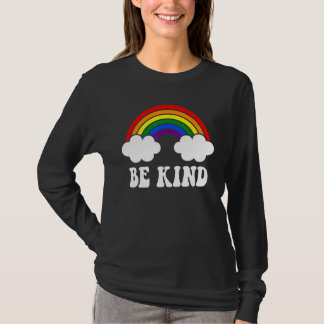 BE KIND Rainbow LGBT Flag Gay Pride T-Shirt