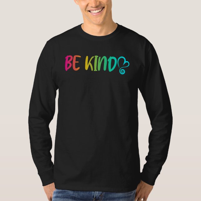 Be Kind Summer Be Kind Kindness Girls T-Shirt (Vorderseite)
