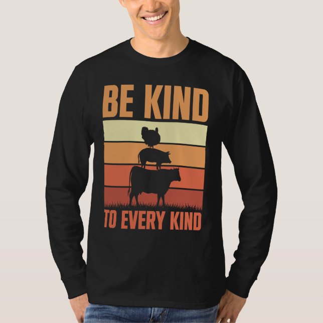 Be Kind To Every Child Animals Hutch Farm Animal P T-Shirt (Vorderseite)