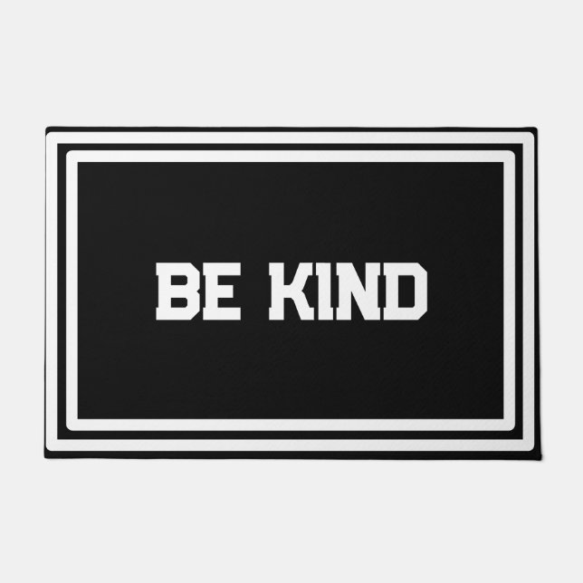 BE KIND Welcome Mat Fußmatte (Vorderseite)