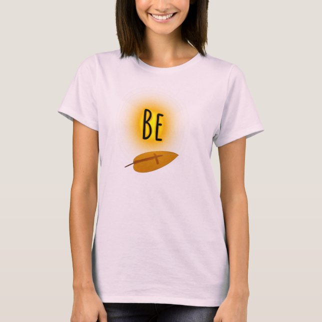 Be "Leaf" Shirt (Vorderseite)