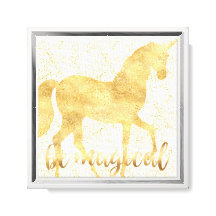 Be Magical Gold Unicorn