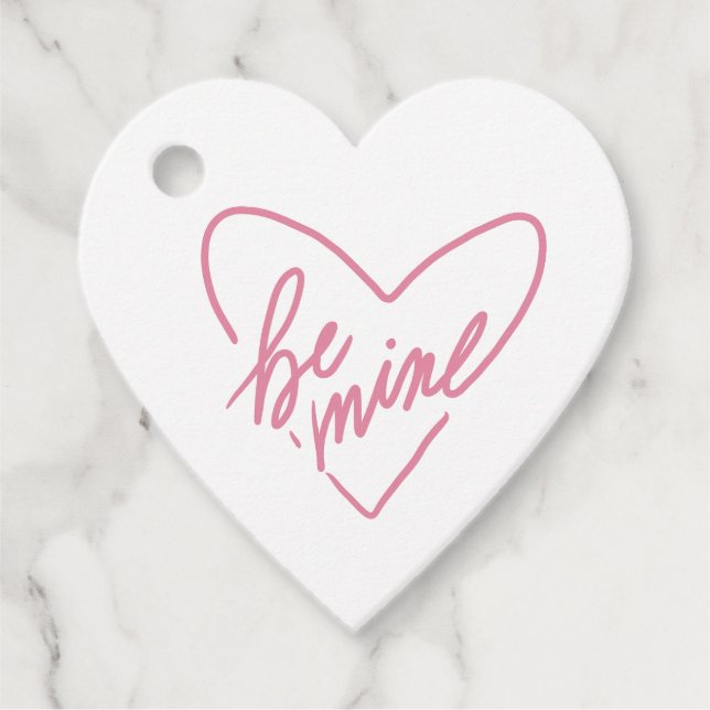 BE MINE CARD GESCHENKANHÄNGER (Vorderseite)