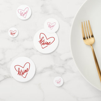 BE MINE CONFETTI  KONFETTI