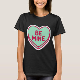 Be Mine Heart Cute Valentine Women’s TShirt Design