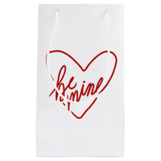 BE MINE  KLEINE GESCHENKTÜTE