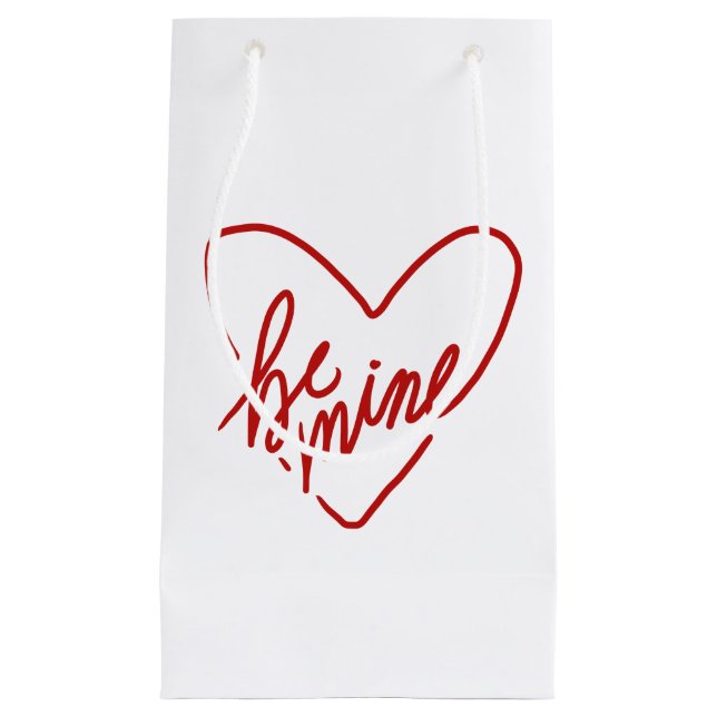 BE MINE  KLEINE GESCHENKTÜTE (Vorderseite)