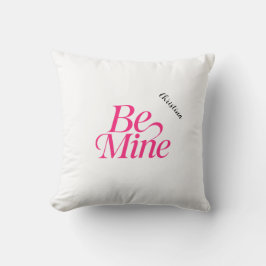 Be Mine Personalised Kissen