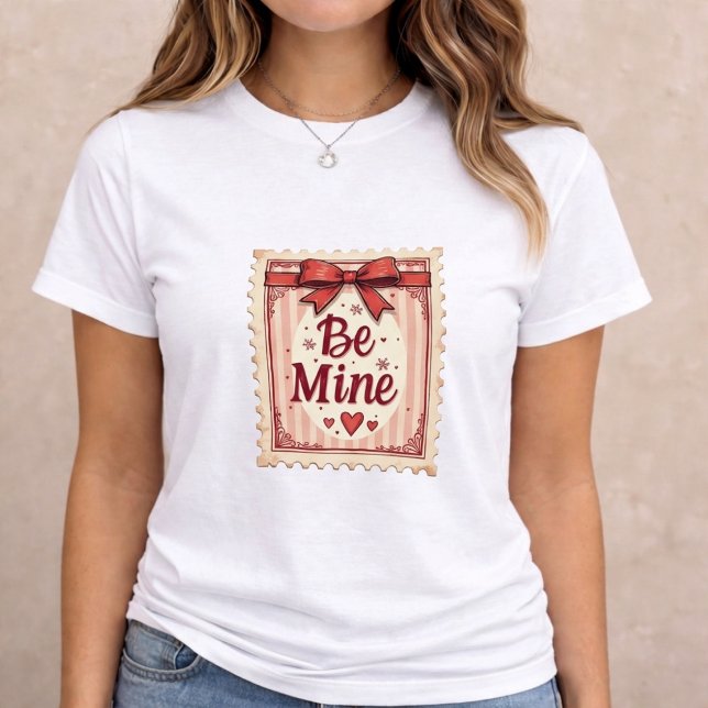 Be Mine Valentine Gift Tri-Blend Shirt (Von Creator hochgeladen)