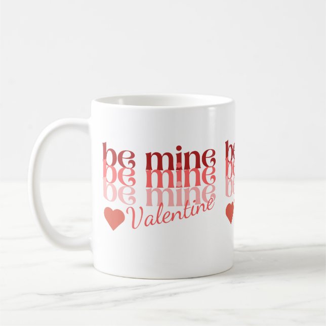 Be Mine Valentine Kaffeetasse (Links)