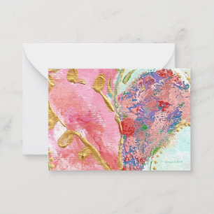 'be mine' Valentine Mitteilungskarte