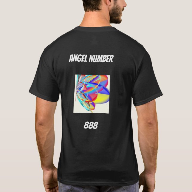 Be My Angel Number 888 T-Shirt (Rückseite)