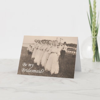 Be my Bridesmaid? Einladung