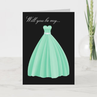 Be My Bridesmaid or Maid of Honor Card Einladung