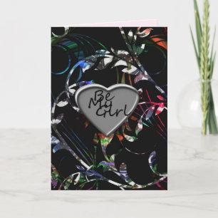 "Be My Girl"* Feiertagskarte