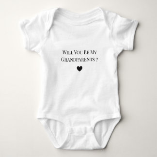 Be My Grandparents Proposal Pregnancy Announcement Baby Strampler