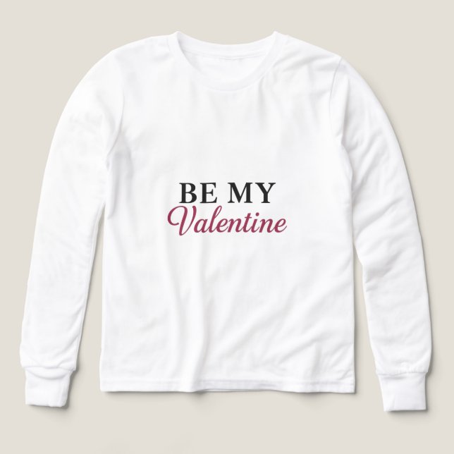 BE MY VALENTINE (Design Vorderseite)