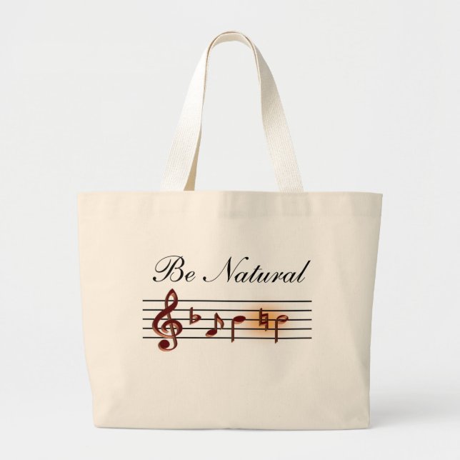 Be Natural Music Tasche (Vorne)