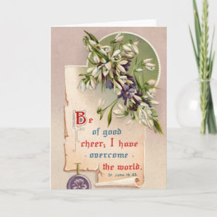 Be Of Good Cheer Feiertagskarte
