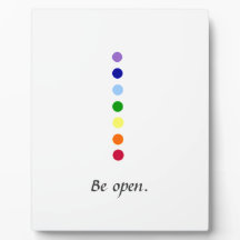 Be Open - Einfaches Chakra Design