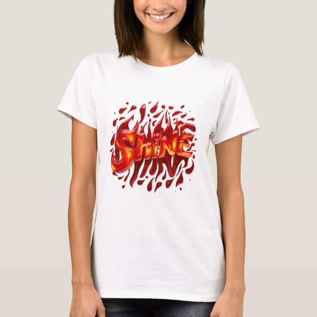 Be Shine T-Shirt (Vorderseite)