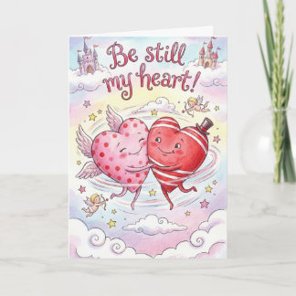 Be Still My Heart- Personalized Valentine Karte