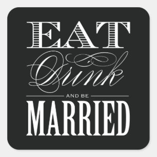 & BE VERHEIRATET FAVOR STICKERS