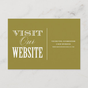 & BE VERHEIRATET WEBSITE-KARTE BEGLEITKARTE