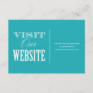 & BE VERHEIRATET   WEBSITE-KARTE BEGLEITKARTE