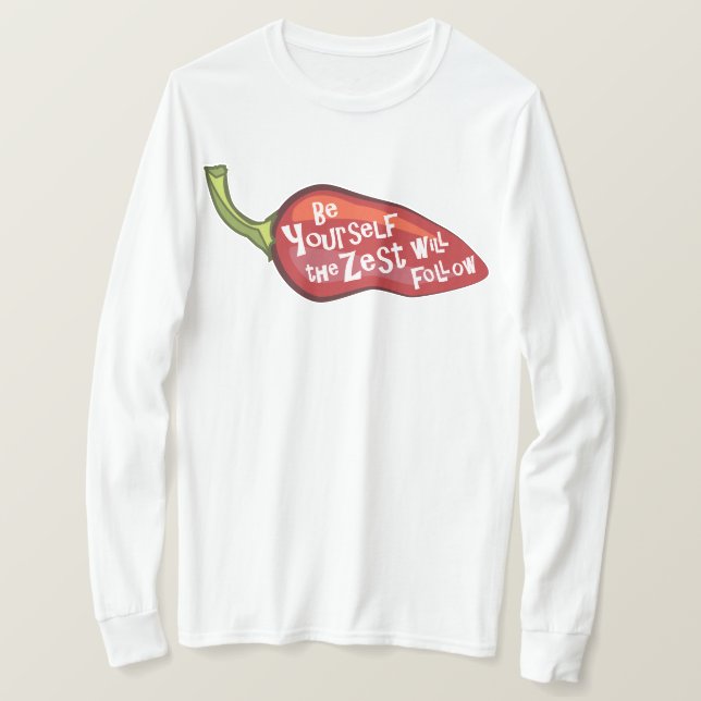 Be Zesty T-Shirt (Design vorne)