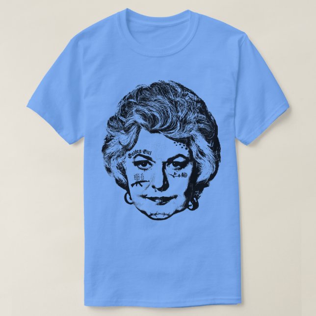 Bea Arthur Punksthetic Face Design T-Shirt (Design vorne)